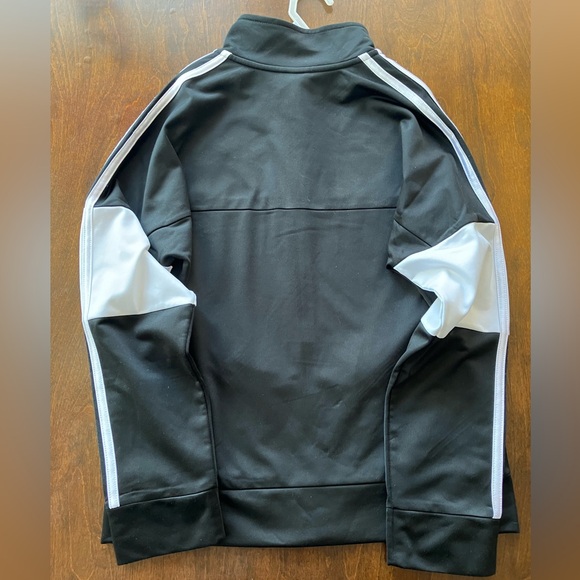 Boys Adidas Full Zip Track Jacket M (10/12) - Picture 3 of 4